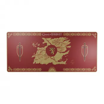 Lexip HBO Game of Thrones – Lannister Edition gaming podložka pod myš červená