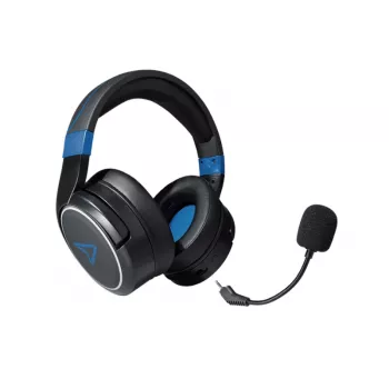 Lexip Metaltech headset – bezdrôtový, nízka latencia, 32 h výdrž batérie – kobaltovomodrá