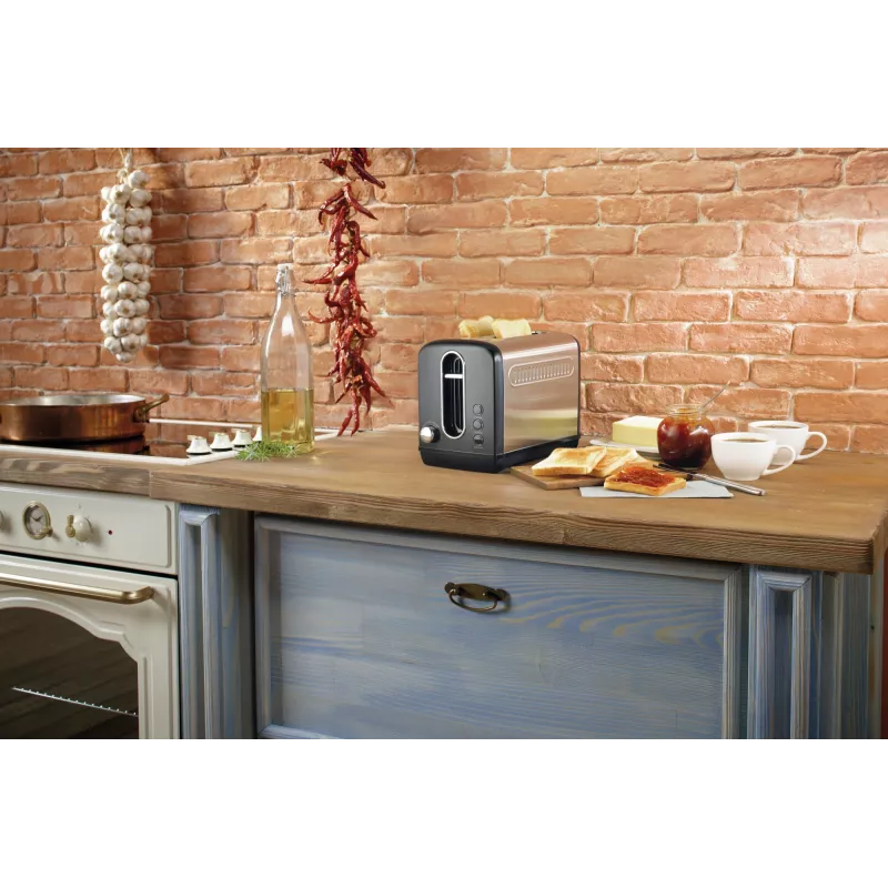Gorenje T1100CLBK 6 2 plátky 1100 W čierny