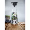 WMF Basic vodná karafa 1,0 čierna, karafa, 1 L, čierna, transparentná, sklo, okrúhla, Köhler & Wilms
