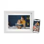 Braun DigiFrame 10W digitálny fotorámik biely 25,6 cm (10,1 palca) dotykový displej Wi-Fi
