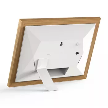 Braun DigiFrame 10W digitálny fotorámik biely, drevo 25,6 cm (10,1 palca) dotykový displej WLAN