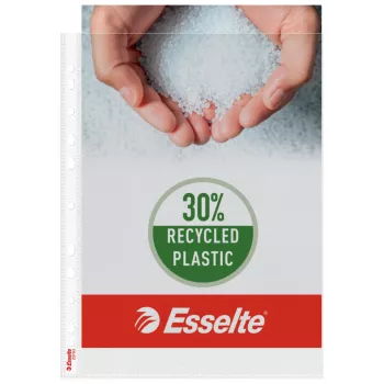 Esselte plastová obálka A4 75my číra 100 ks