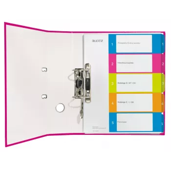 Leitz Indexy Printable PP A4+ 1-5 WOW, číselný register, polypropylén (PP), A4 Maxi, 245 mm, 305 mm
