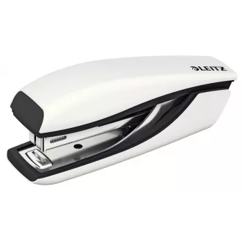 Leitz NeXXt WOW Metal mini zošívačka, 10 listov, čierna, biela, P2, kov, 80 g/m², 3,5 cm