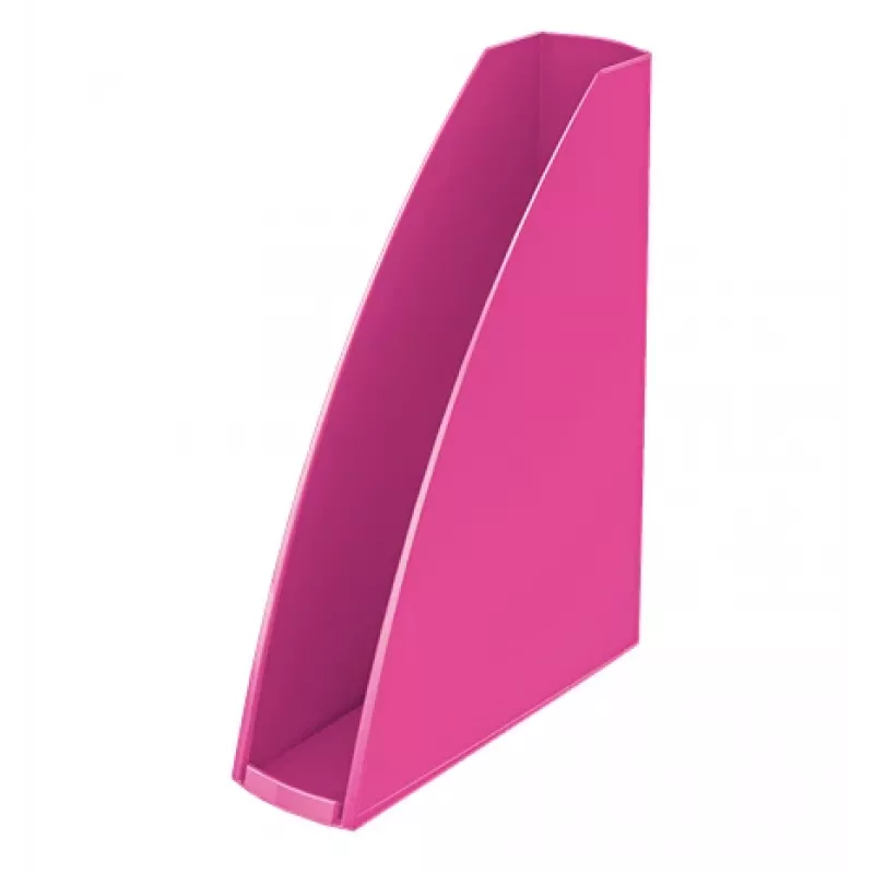 Leitz zakladač na časopisy WOW, ružový, plast, A4, 258 mm, 75 mm, 312 mm