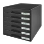 Leitz zásuvkový box Plus 6 zásuviek, 6 zásuviek, plast, čierny, 287 x 363 x 270 mm