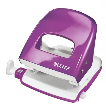 Leitz NeXXt Locher WOW 5008 kov 2-dierkovač / 30 listov, 30 listov, fialová, kov, 8 cm, 5,5 mm, A5