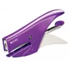 Leitz WOW zošívačka, 15 listov, fialová, P2, č. 10, 80 g/m², 4,95 cm, zadná