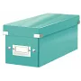 Leitz Click & Store WOW box na ukladanie CD, tyrkysová, kartón, 143 mm, 352 mm, 136 mm, 440 g