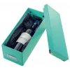 Leitz Click & Store WOW box na ukladanie CD, tyrkysový, kartón, 143 mm, 352 mm, 136 mm, 440 g