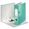 Leitz Lever Arch File 180° WOW POB/lamino A4/80 mm, A4, kartón, tyrkysová, 600 listov, 80 g/m², 8 cm