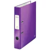 Leitz Lever Arch File 180° WOW POB/lamino A4/50 mm, A4, kartón, fialová, 350 listov, 80 g/m², 5 cm