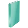 Leitz Ringbinder WOW lamino A4+ 2DR/25 mm, A4, kartón, modrá, biela, 250 listov, 80 g/m²