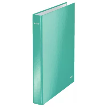 Leitz Ringbinder WOW lamino A4+ 2DR/25 mm, A4, kartón, modrá, biela, 250 listov, 80 g/m²