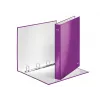 Leitz Ringbinder WOW lamino A4+ 4DR/25 mm, A4, kartón, metalická, fialová, 230 listov, 80 g/m², 2,5 cm