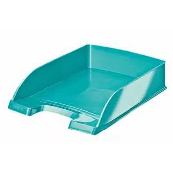Leitz WOW podnos na dokumenty, plast, modrá, A4, obálka, list, poznámka, papier, 242 x 330 x 60 mm, 255 x 357 x 70 mm