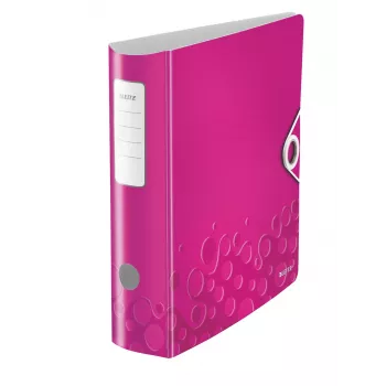 Leitz rýchloviazač Active PP WOW A4/80 mm, A4, polyfoam, ružová, 500 listov, 80 g/m², 8,2 cm