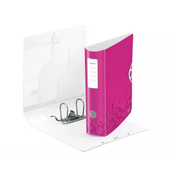 Leitz rýchloviazač Active PP WOW A4/80 mm, A4, polyfoam, ružová, 500 listov, 80 g/m², 8,2 cm