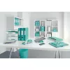 Leitz rýchloviazač Active PP WOW A4/80 mm, A4, polyfoam, tyrkysová, 500 listov, 80 g/m², 8,2 cm