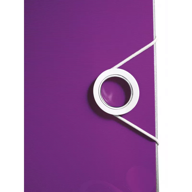 Leitz rýchloviazač Active PP WOW A4/80 mm, A4, polyfoam, fialová, 500 listov, 80 g/m², 8,2 cm