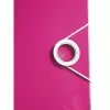 Leitz zakladač Active PP WOW A4/65 mm, A4, polyfoam, ružová, 350 listov, 80 g/m², 6,5 cm