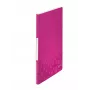 Leitz displayová kniha WOW PP 20 obalov, metalická, ružová, polyvinylchlorid (PVC), 20 obalov, A4, 231 mm, 13 mm