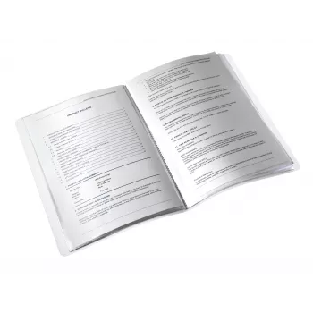Leitz displayová kniha WOW PP 20 obalov, metalická, ružová, polyvinylchlorid (PVC), 20 obalov, A4, 231 mm, 13 mm