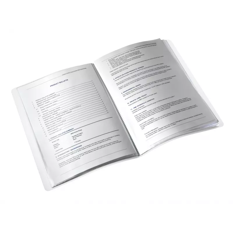Leitz displayová kniha WOW PP 20 obalov, metalická, ružová, polyvinylchlorid (PVC), 20 obalov, A4, 231 mm, 13 mm
