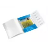 Leitz WOW PP kniha s oddeľovačmi, 6 tabov, A4, polypropylén (PP), modrá, metalická, 200 listov, 260 mm, 17 mm