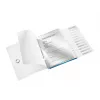 Leitz kniha s registrami WOW PP 12 tabov, A4, polypropylén (PP), modrá, metalická, 200 listov, 265 mm, 17 mm