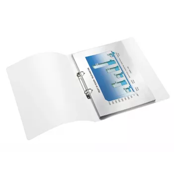 Leitz 42570023 krúžkový zošit A4 metalická, ružová