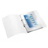 Leitz Ringbinder WOW PP A4 2RR/25mm, A4, okrúžkový, polypropylén (PP), metalická, fialová, biela, 190 listov