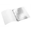 Leitz WOW Ringbuch, A4, polypropylén (PP), metalická, ružová, 200 listov, 2,5 cm, 257 mm