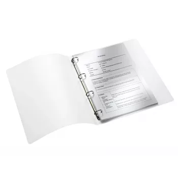 Leitz WOW Ringbuch, A4, polypropylén (PP), metalická, ružová, 200 listov, 2,5 cm, 257 mm