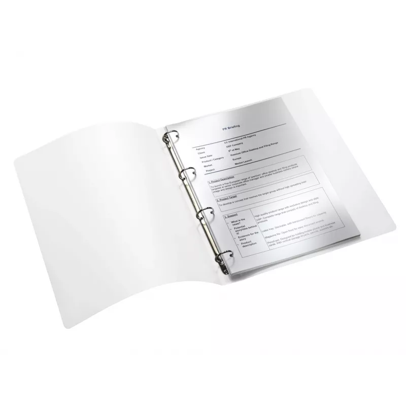 Leitz WOW Ringbuch, A4, polypropylén (PP), metalická, ružová, 200 listov, 2,5 cm, 257 mm