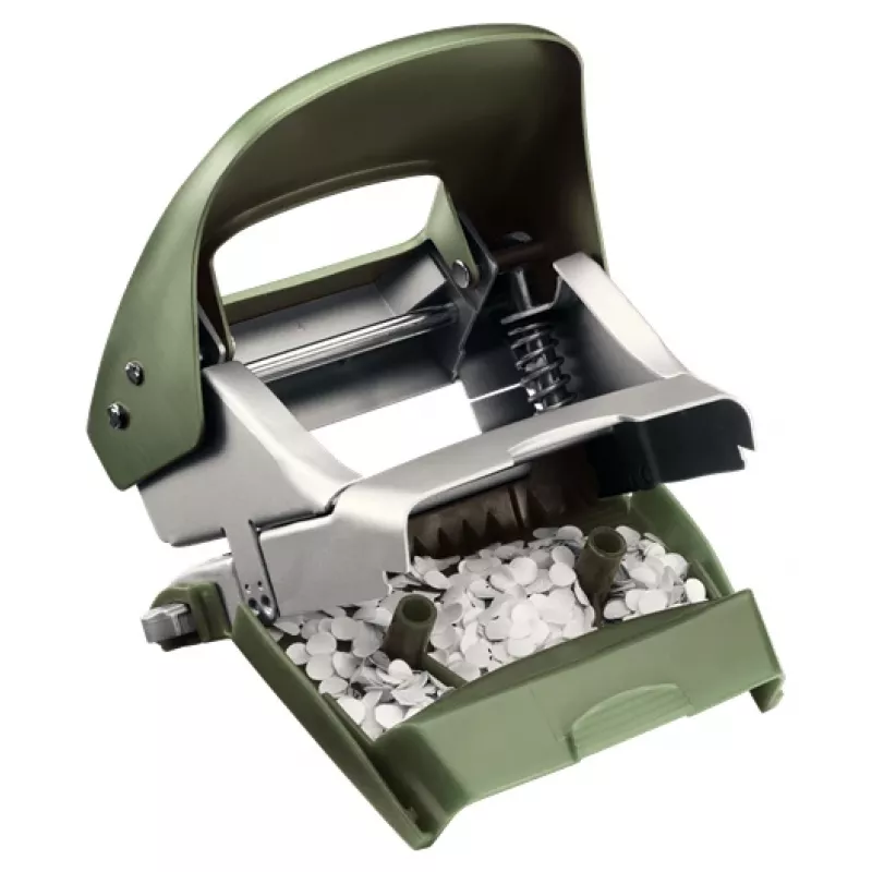 Leitz NeXXt dierovacie kliešte Style, 2-dierové 30 listov kov, 30 listov, zelená, strieborná, kov, 8 cm, A6, 107 mm