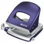 Leitz dierovač Style NeXXt, 2-dierový 30 listov kov, 30 listov, modrá, 8 cm, A6, 380 g, 107 x 100 x 137 mm