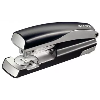 Leitz zošívačka NeXXt Style, 30 listov kov, 30 listov, čierna, strieborná, P3, kov, plast, 80 g/m², hore