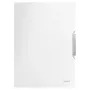 Leitz zakladač s 3 chlopňami Style PP A4, A4, polypropylén (PP), biela, 150 listov, 80 g/m², gumička