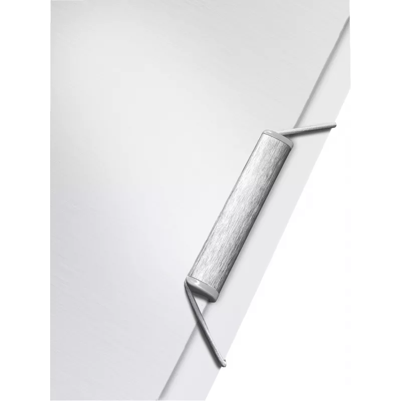 Leitz zakladač s 3 chlopňami Style PP A4, A4, polypropylén (PP), biela, 150 listov, 80 g/m², gumička