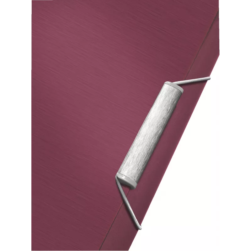 Leitz zakladač s 3 chlopňami Style PP A4, A4, polypropylén (PP), červená, 150 listov, 80 g/m², gumička