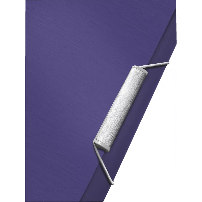 Leitz zakladač s 3 chlopňami Style PP A4, A4, polypropylén (PP), modrá, 150 listov, 80 g/m², gumička
