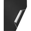 Leitz zakladač s 3 chlopňami Style PP A4, A4, polypropylén, čierna, 150 listov, 80 g/m², gumička