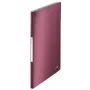Leitz Sichtbuch Style PP 40 obalov, červená, polyvinylchlorid (PVC), 40 obalov, A4, 233 mm, 16 mm