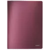 Leitz Sichtbuch Style PP 40 obalov, červená, polyvinylchlorid (PVC), 40 obalov, A4, 233 mm, 16 mm