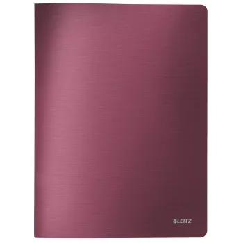Leitz Sichtbuch Style PP 40 obalov, červená, polyvinylchlorid (PVC), 40 obalov, A4, 233 mm, 16 mm