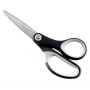 Leitz Titanium kvalitné nožnice 150 mm, dospelí, rovný strih, jednotlivo, čierna, metalická, nehrdzavejúca oceľ, titán
