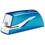 Leitz NeXXt Heftgerät na batérie WOW 5566, 10 listov, 1 cm, plast, modrá, biela, batéria, 50 mm