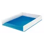 Leitz podnos na dokumenty WOW Dual Colour, plast, modrá, metalická, A4, 267 mm, 336 mm, 49 mm